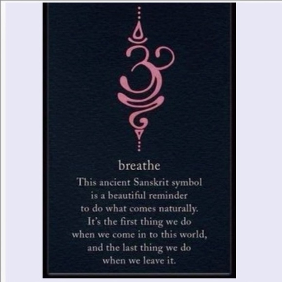 Om sign necklace . Genuine black Lava rock hematite rodhium cz medal boho choker - Picture 13 of 14